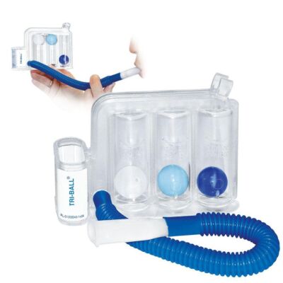Triball Atemtrainer  mit drei Kugeln