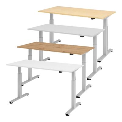 Sitz-Steh-Schreibtisch Comfort elektrisch höhenverstellbar
