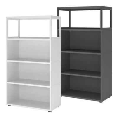 Flexwall Regal 4 Ordnerhöhen (1 offen)