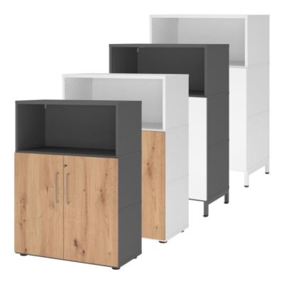 Flexwall Regal mit Türen 3 OH BS