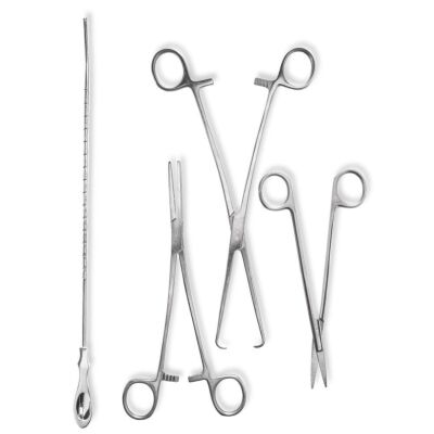 IUD Kit Edelstahl steril 5 x OP-Set