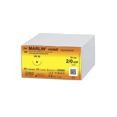 Marlin® HR 22 70 cm USP 2/0 EP 3 ungefärbt 24 Stück