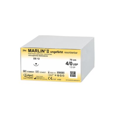 Marlin II® ungefärbt 22 70cm USP 2/0 EP 3 24 Stück