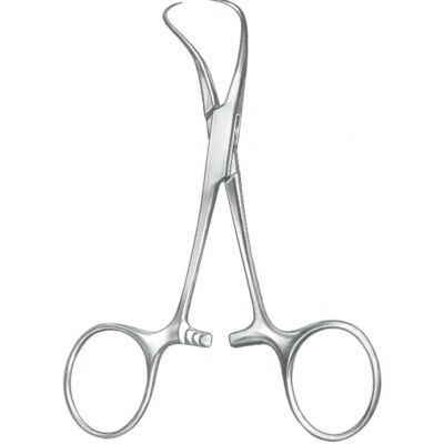 Tuchklemme scharf, grazil nach Backhaus