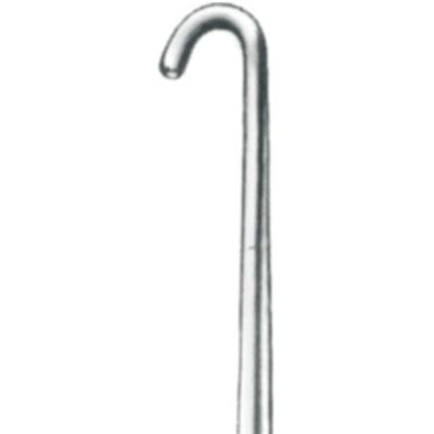 Wundhäkchen 1-zinkig 16,5cm