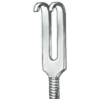 Häkchen 2-zinkig 15,5cm