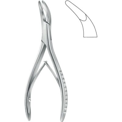 Hohlmeisselzange nach Luer 14.5 cm