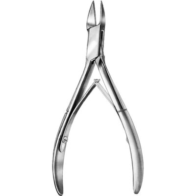 Nageleckenzange 13cm, gerade Schneiden