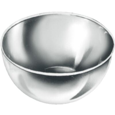 Metallschale rund 40x80 mm