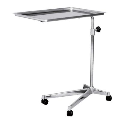 Instrumententische Servocomfort mit Edelstahl-Tablett höhenverstellbare Instrumentenzureichtische in verschiedenen Ausführungen