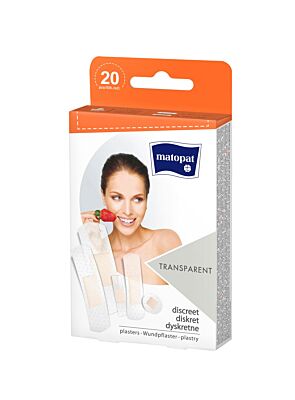 Wundpflaster Transparent Set Pflasterstrips