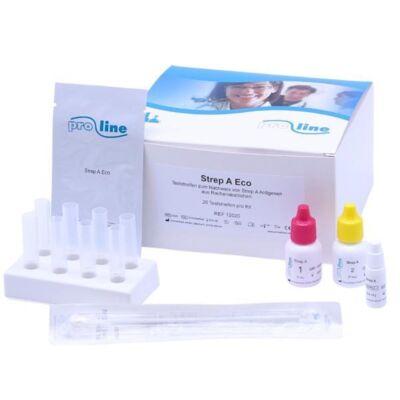 Proline Strep A Eco 20 Testkassetten
