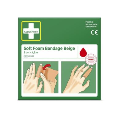 Soft Foam Bandage 6 cm x 4,5 m