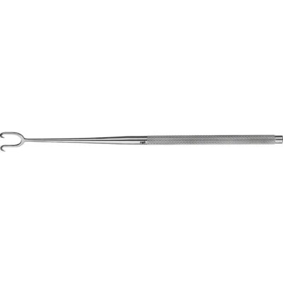 Hauthäkchen nach Joseph 2-zinkig, 10 x 160mm, 1 Stück