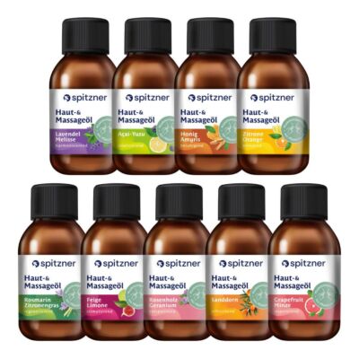 Aroma Haut- und Massageöl 200 ml