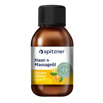 Aroma Haut- und Massageöl Zitrone-Orange 200 ml