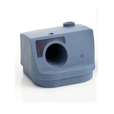 Sekretbehälterdeckel DDS blau mit Ersatzbakterienfilter