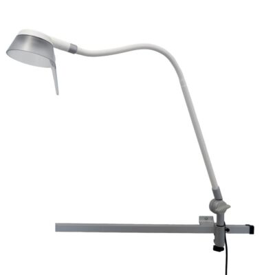 AMALIA 2 P S4  LED Pflege 1200 Lux Lese- und Nachtlicht Alu weiß