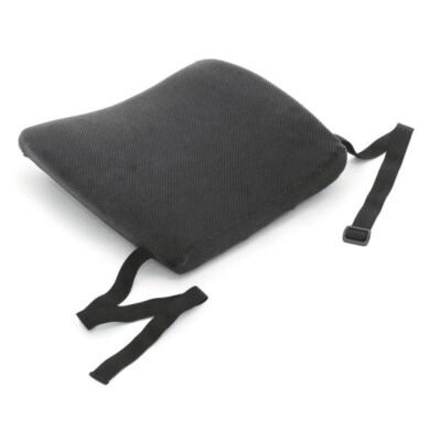 Back Auto Lendenkissen grau