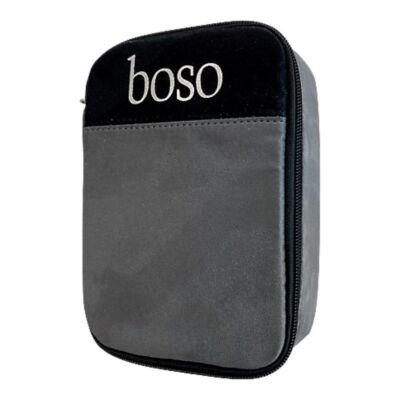 Etui für boso medicus exclusive grau/schwarz