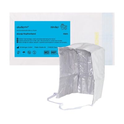 aluderm Kinder-alucap in 2 Ausführungen Kinderkopfhaube