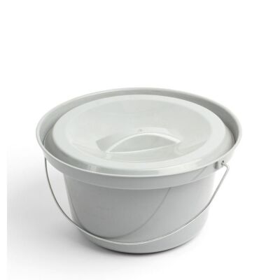 Eimer incl. Deckel für TOMTAR Toilettenrollstuhl TSU-2