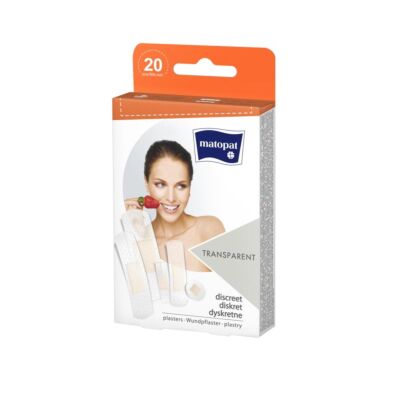 Wundpflaster Transparent Set Pflasterstrips