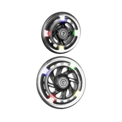 Rad mit Leuchtdioden transparent Nabe 25
