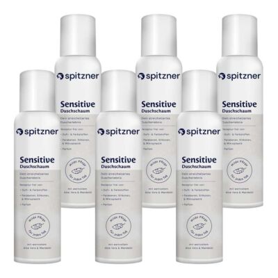 Duschschaum Sensitive 6 x 150 ml