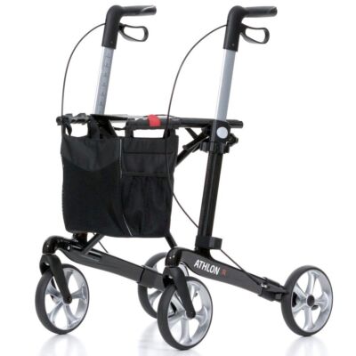 Rollator ATHLON SL Carbon Komfort mit PUR-Softrädern