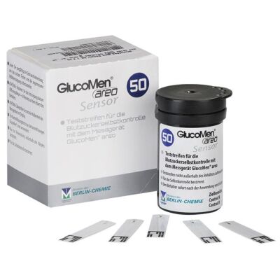 GlucoMen areo Sensor Teststreifen 50 Stück