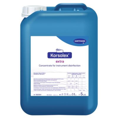 Korsolex extra Instrumentendesinfektion 5 Liter Aldehydisches Desinfektionsmittel für Instrumente