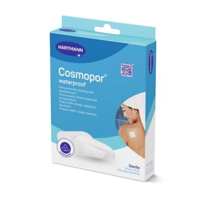Cosmopor waterproof 7,2x5 cm 5 Stück Wasserfester Wundverband
