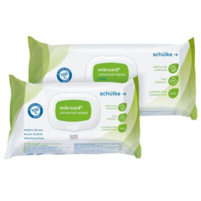 Mikrozid universal wipes green line