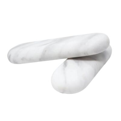 Marmor Massagestein Set Cold Stones von Clap Tzu zur Kühlung zum Abschluss einer Hot Stone Behandlung