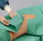 Raucodrape PRO Ohr-Lochtücher 175 x 240cm Loch oval 5 x 7,5