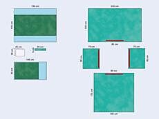 Raucodrape PRO Pädiatrie-Basis-Set steril 14 Sets Vier-Tuch-Abdeckung