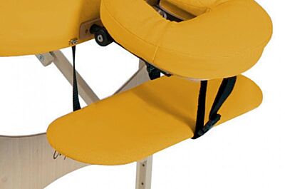 Armablage für die Kopfstütze ERGO düne Sonderausstattung für Liegen von Clap Tzu