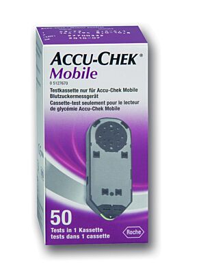 Accu-Chek Mobile Testkassette  zur Blutzuckermessung