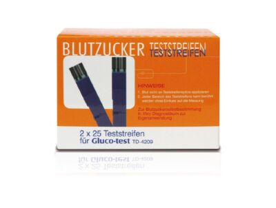 Gluco-Test Blutzuckerteststreifen 50 Stück