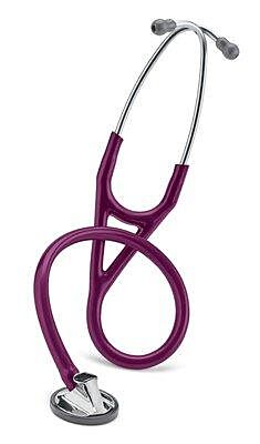 Littmann Master Cardiology Stethoskop 69 cm pflaume Kardiologie-Stethoskop mit einseitigem Master-Bruststück, Dual Frequency Membran