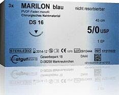MARILON Nahtmaterial DS 19 Fäden für die Wundversorgung von Catgut