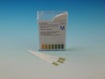 Ph-Indikatoren PH-Indikatoren ph-Wert 4-7 100St.