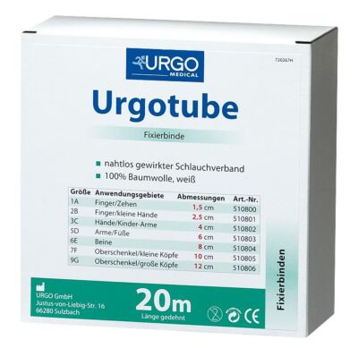 Schlauchverband Urgotube gedehnte Länge 20 m Schlauchbinde von URGO in verschiedenen Größen