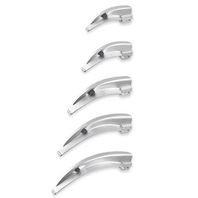 Cold Blade Metal ECO Kaltlicht-Laryngoskopspatel LED-Einweg-Spatel aus Edelstahl