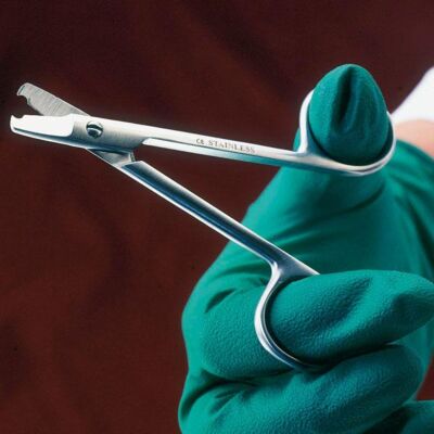 Vogelringschere 10 cm Instrument für die Veterinärmedizin