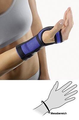 Handgelenkstütze hautfarben Größe S links Handgelenkbandage