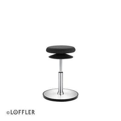 ERGO EG 2-6 L Hocker Aluminium poliert Ergonomischer Hocker in der Standardausführung