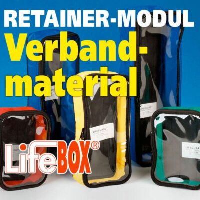 Lifebox Retainer gefüllt