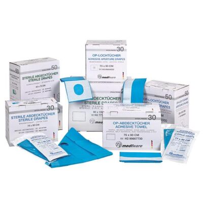 Abdecktücher ohne Loch 37x45 cm 75 Stück